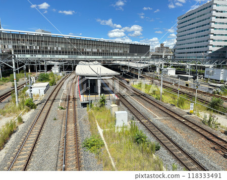 Shin-Osaka Station conventional line platform Shin-Osaka Station conventional line platform 118333491