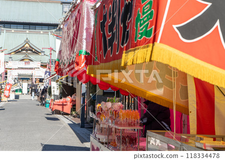 東京，成田山東京別館，深川不動堂新年的臨近 118334478