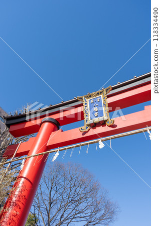 新年期間的富岡八幡宮,東京門前仲町 新年期間的富岡八幡宮,東京門前仲町 118334490