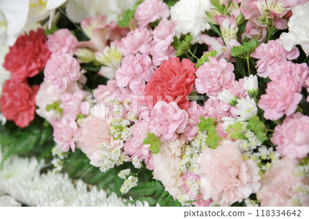 Flower decoration, flower altar 118334642