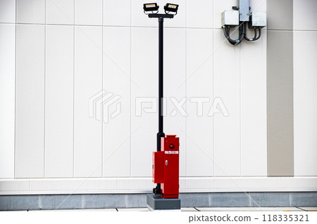 商場屋頂停車場移動式乾粉滅火設備 118335321