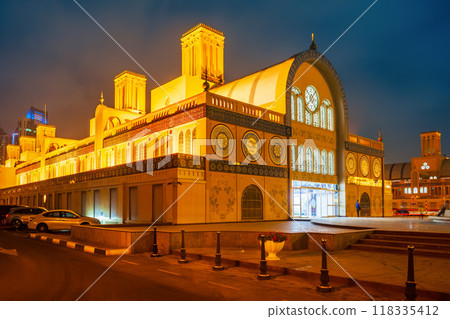 Blue Souk Central Market, Sharjah city in United Arab Emirates or UAE 118335412