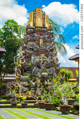 Pura Saraswati temple in Ubud Pura Saraswati temple in Ubud 118335468