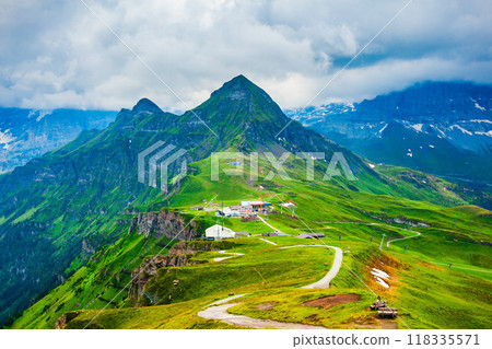 Lauterbrunnen valley, Bernese Oberland, Switzerland Lauterbrunnen valley, Bernese Oberland, Switzerland 118335571