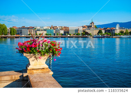Geneva panoramic view in Switzerland 118335624