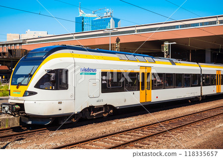 Train at Dusseldorf Railway Station 118335657