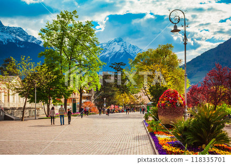 Merano or Meran, South Tyrol 118335701