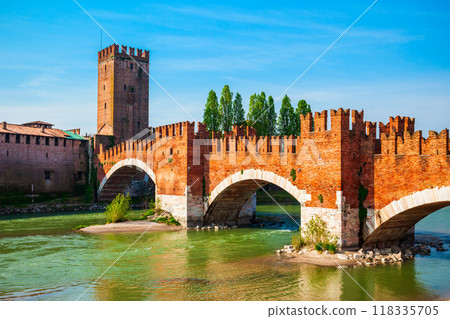 Castelvecchio Castle in Verona, Italy Castelvecchio Castle in Verona, Italy 118335705
