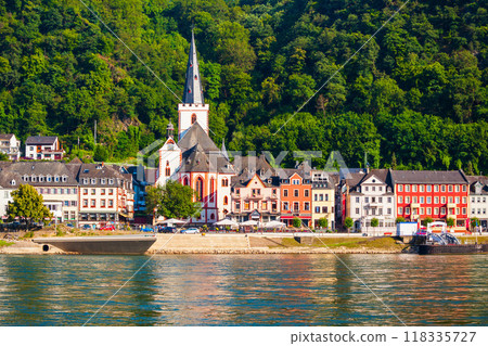 Sankt Goar town in Germany 118335727