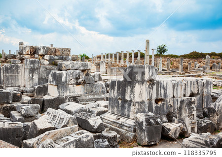 Perge ancient anatolian city, Antalya Perge ancient anatolian city, Antalya 118335795