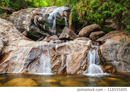 Waterfall near Munnar in Kerala Waterfall near Munnar in Kerala 118335805