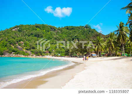 Clear water beach in Thailand 118335807