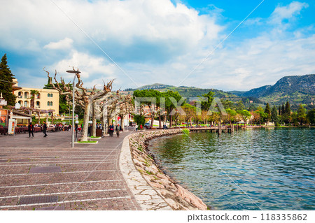 Garda Lake Waterfront in Italy Garda Lake Waterfront in Italy 118335862