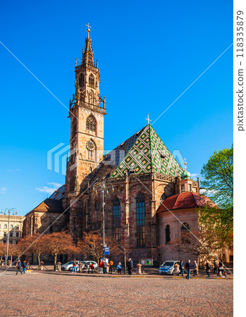 Bolzano Cathedral in South Tyrol 118335879