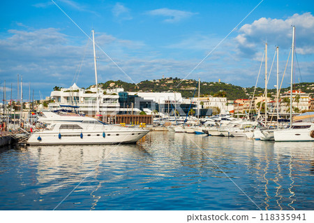 Cannes aerial panoramic view, France Cannes aerial panoramic view, France 118335941