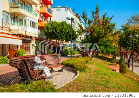 Promenade near Manavgat river, Turkey Promenade near Manavgat river, Turkey 118335965