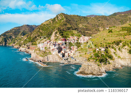 Manarola, Cinque Terre in Italy 118336017