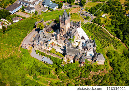 Reichsburg Castle in Cochem, Germany 118336021