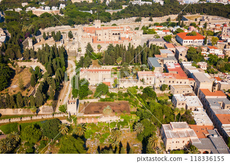 Rhodes old town in Greece Rhodes old town in Greece 118336155