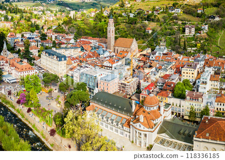 Merano or Meran, South Tyrol 118336185