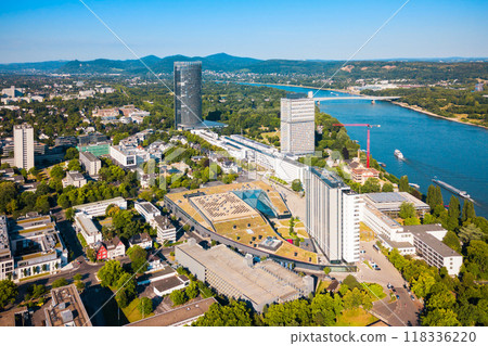 Bonn aerial panoramic view, Germany 118336220