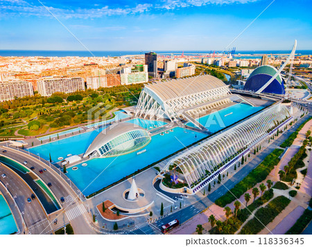 The City of Arts and Sciences in Valencia, Spain 118336345
