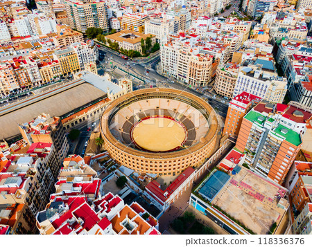 Plaza de Toros is a bullring in Valencia 118336376