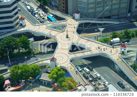 Kawasaki Hello Bridge/Pedestrian bridge (Kawasaki-ku, Kawasaki City, Kanagawa Prefecture) Kawasaki Hello Bridge/Pedestrian bridge (Kawasaki-ku, Kawasaki City, Kanagawa Prefecture) 118336728