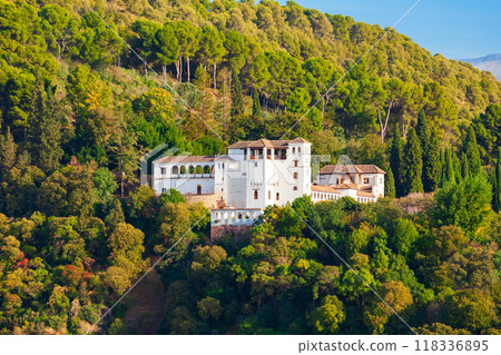 The Generalife Palace in Granada, Spain 118336895