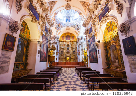 Iglesia San Juan Dios in Antequera city, Spain Iglesia San Juan Dios in Antequera city, Spain 118336942