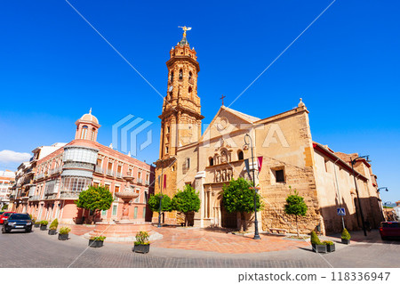 Saint Sebastian Parish Church in Antequera city, Spain Saint Sebastian Parish Church in Antequera city, Spain 118336947