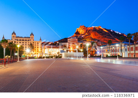 Santa Barbara Castle in Alicante, Spain 118336971