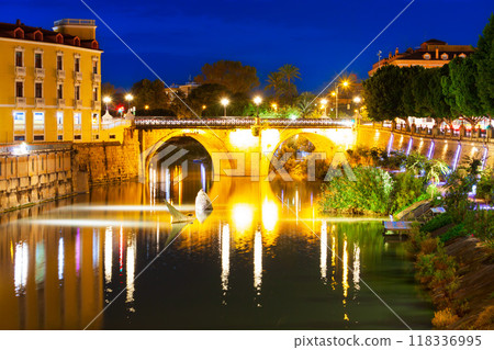 Puente de los Peligros bridge in Murcia Puente de los Peligros bridge in Murcia 118336995