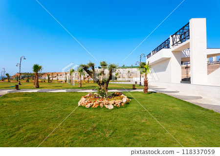 Beauty park near the Didim amphitheater in Turkey Beauty park near the Didim amphitheater in Turkey 118337059