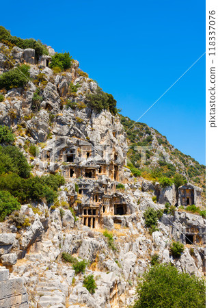 Myra ancient city ruins in Demre, Turkey 118337076