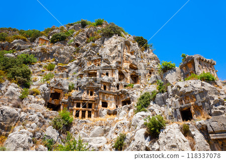 Myra ancient city ruins in Demre, Turkey 118337078