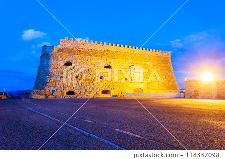 Koules Fortress in Heraklion city, Crete island, Greece 118337098