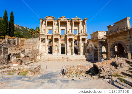 Ephesus ancient greek city is located in Izmir Province in Turkey Ephesus ancient greek city is located in Izmir Province in Turkey 118337308