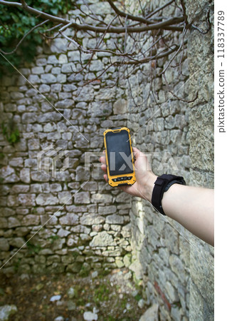 smartphone is ip68 protected smartphone is ip68 protected 118337789