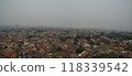 Brazilian city covered with smoke due to fires 118339542