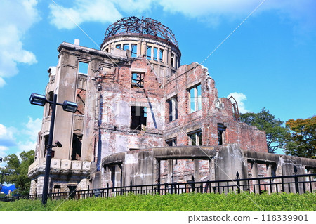[廣島縣]秋季和平紀念公園（原子彈爆炸圓頂屋） 118339901