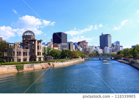 [廣島縣]秋季和平紀念公園（原子彈爆炸圓頂屋） 118339905