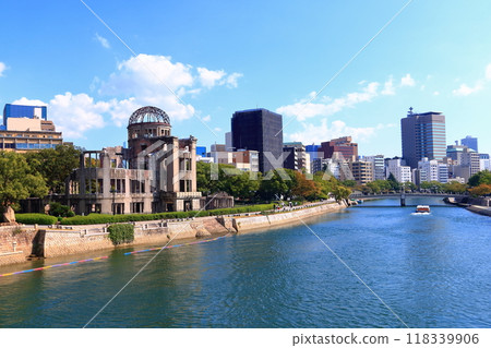 [廣島縣]秋季和平紀念公園（原子彈爆炸圓頂屋） 118339906