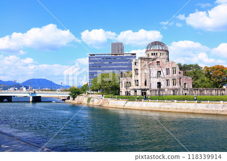 [廣島縣]秋季和平紀念公園（原子彈爆炸圓頂屋） 118339914
