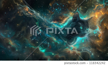 A Cosmic Cat Emerges from a Starry Nebula A Cosmic Cat Emerges from a Starry Nebula 118342242