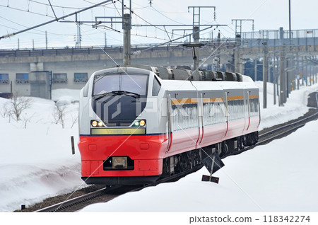 Ou Main Line, Namioka-Daishakya, JR East, E751 series, A-101 formation (Aomori), Tsugaru Ou Main Line, Namioka-Daishakya, JR East, E751 series, A-101 formation (Aomori), Tsugaru 118342274