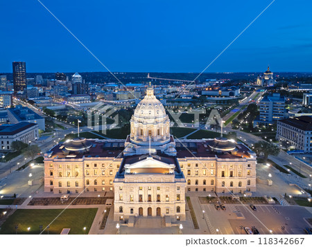 St. Paul, Minnesota, USA at the Capitol St. Paul, Minnesota, USA at the Capitol 118342667