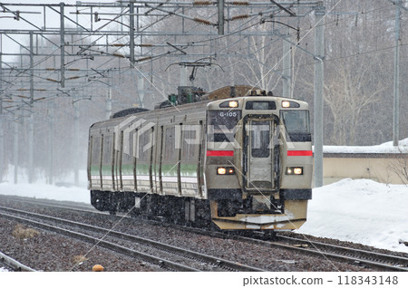 千歲線西之裡（新）JR北海道系列731 G-105編隊（札幌） 118343148
