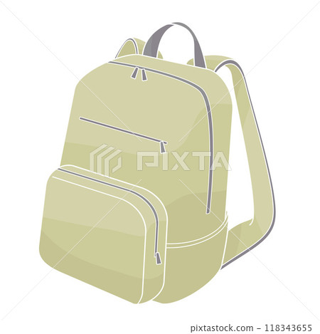 school backpack color vector illustration school backpack color vector illustration 118343655