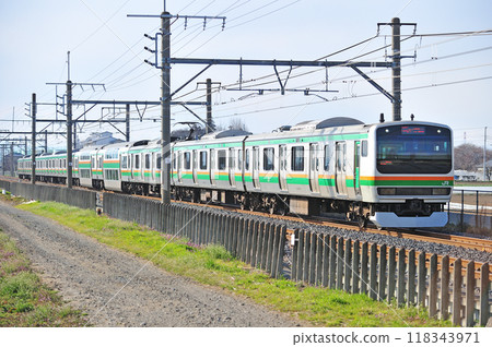 Takasaki Line Okabe-Fukaya JR East E231 series 1000 series K-36 (Kozu) 118343971